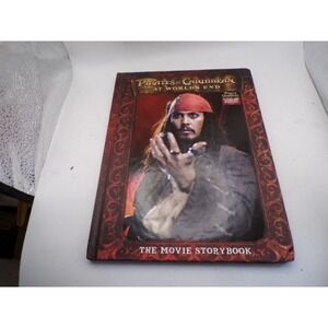 Pirates of the Caribbean At Worlds End The Movie Storybook Johnny Depp Jack Spar